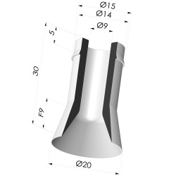 Flachsauggreifer Serie 7 Ø 20MM
