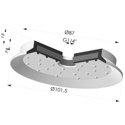 Flachsauggreifer Serie 7SB Ø 101.5MM