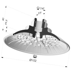 Flachsauggreifer Serie 7R Ø 102MM