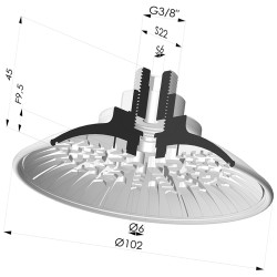 Flachsauggreifer Serie 7R Ø 102MM