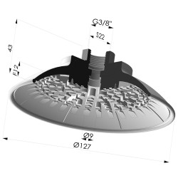 Flachsauggreifer  Serie 7R Ø 127MM