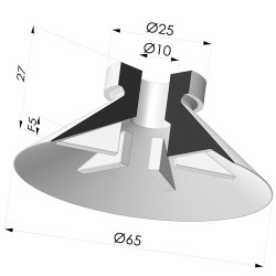 Flachsauggreifer Serie 7 Ø 65MM