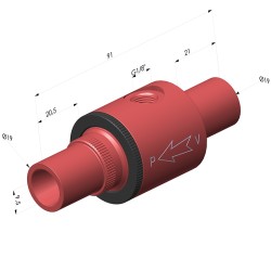 Förderejektor Serie  TP -  Øint 9.6MM