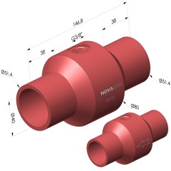 Förderejektoren Serie TP - Inn.-Ø 40 mm