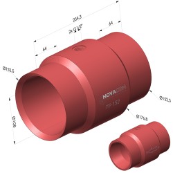Förderejektor Serie  TP - ØIn. 108MM