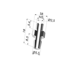 Abtrennbar Halter AG M5