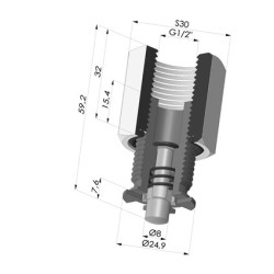 Ventil für Halter 9TG12A