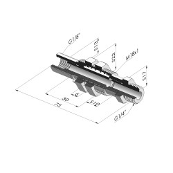 Conjutos de Resorte Serie  ER M14 - Z 10MM - Anti-rotación
