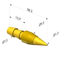 Ugello a getto rotondo Serie BS - Canula