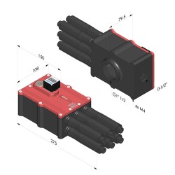 Mehrstufenejektor  Serie  PVP