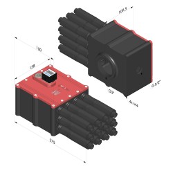Mehrstufenejektor  Serie  PVP 12