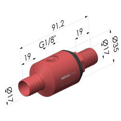 Förderejektor Serie  TP - Kanüle Ø17mm