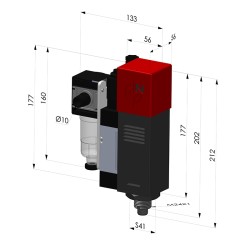 Kit Vortex Schaltschrankkühler
