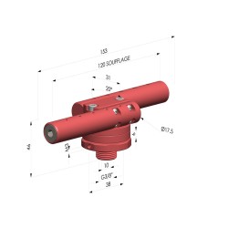 Rotationsblasdüse G3/8" Serie BSR